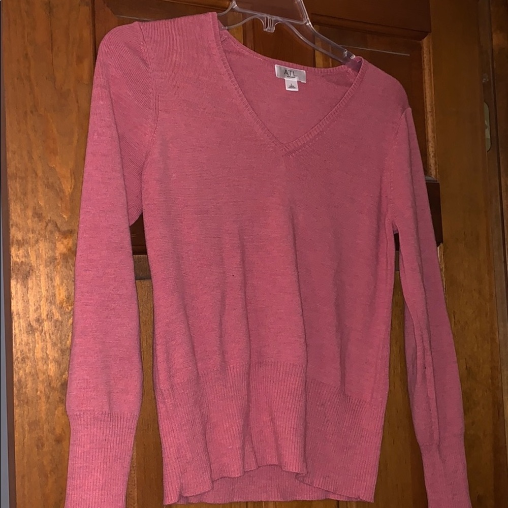Loft sweater coral color large